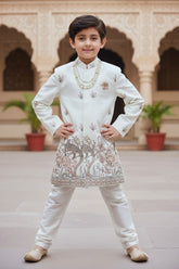 Regal Off-White Boys Indo Western