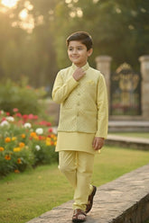 Vibrant Kurta Jacket Set