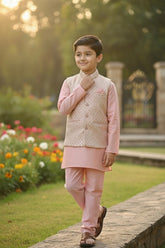 Vibrant Kurta Jacket Set