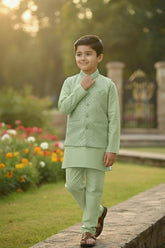 Vibrant Kurta Jacket Set