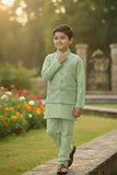 Vibrant Kurta Jacket Set