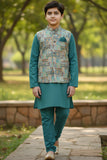 Coral Elegance Kurta Set