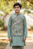 Coral Elegance Kurta Set